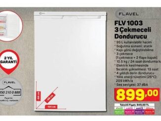 A101 Flavel FLV 1003 3 Çekmeceli Derin Dondurucu Yorumları ve Özellikleri