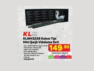 A101 KLPRO KLNM3226 Kalem Tipi Mini Şarjlı Vidalama Seti Yorumları ve Özellikleri