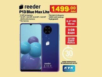 A101 Reeder P13 Blue Max Lite Cep Telefonu Yorumları ve Özellikleri